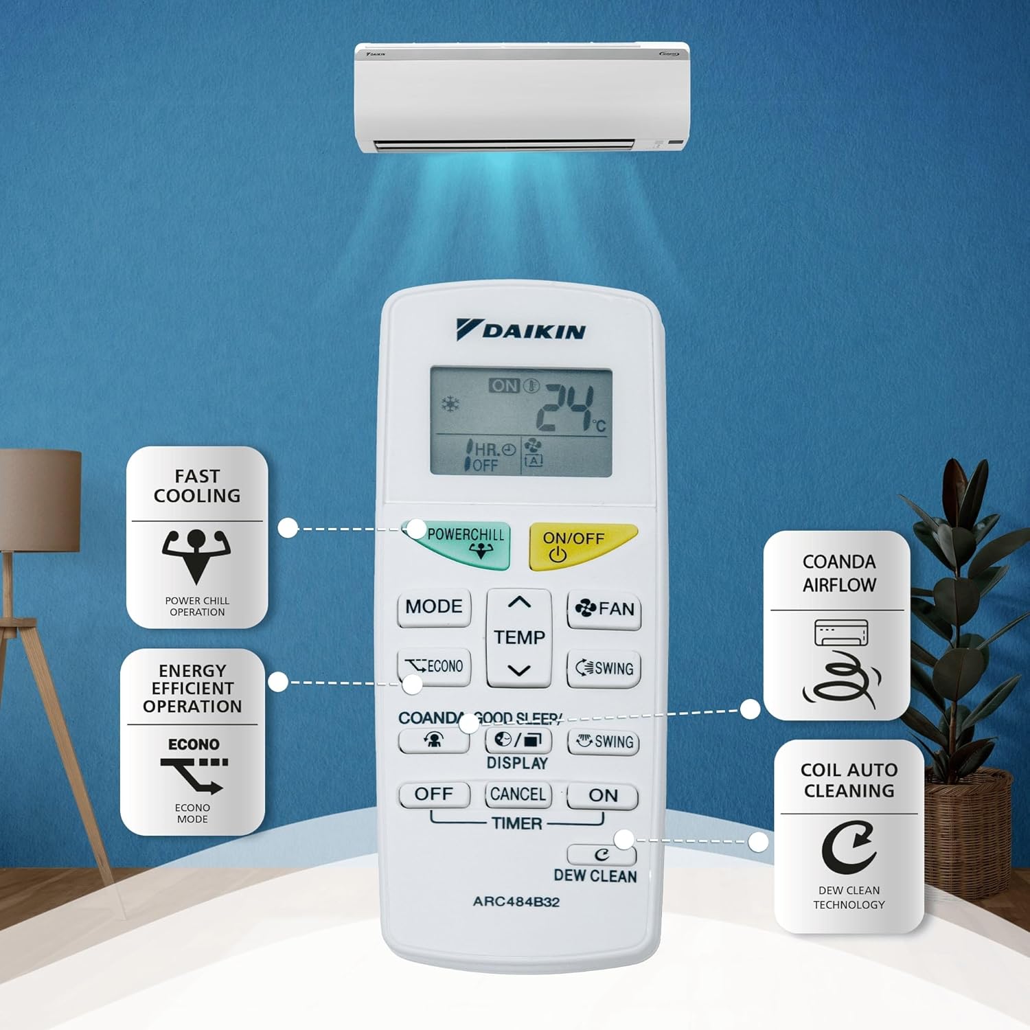 Daikin 1 Ton Inverter Split AC thumbnail 2