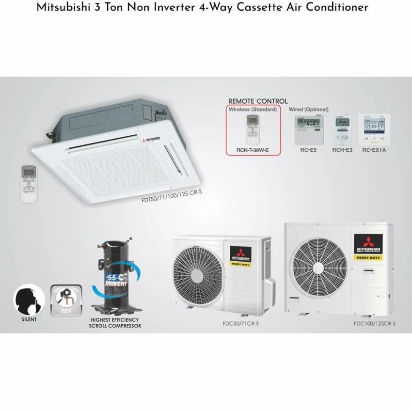 Mitsubishi 2 Ton Cassette AC thumbnail 2
