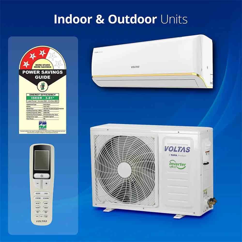 Voltas 1 Ton Inverter Split AC thumbnail 2